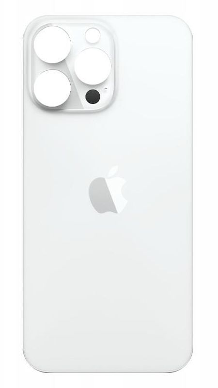 Klapka Plecki Tył iPhone 14 Pro Silver Duze oczko