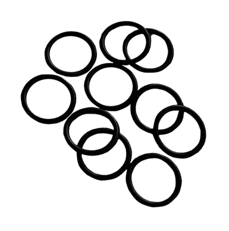 Gumowe uszczelki pod oczka aparatów 10szt Czarne