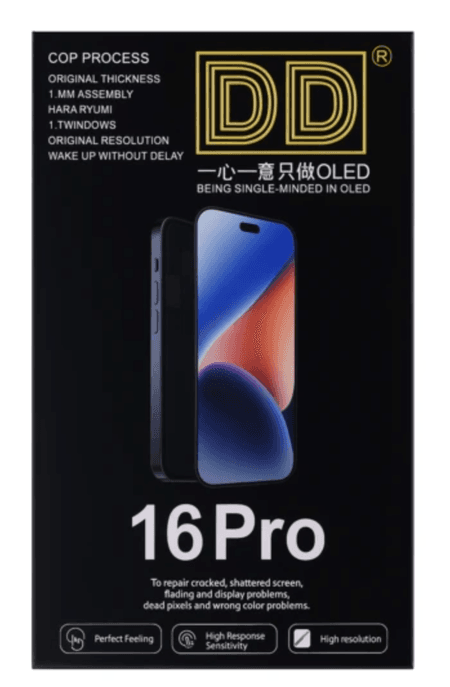 DD Wyświetlacz Ekran Zamienny iPhone 16 Pro Hard Oled